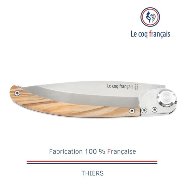 Couteau de poche Le Coq Original - Nautic - Olivier - 3