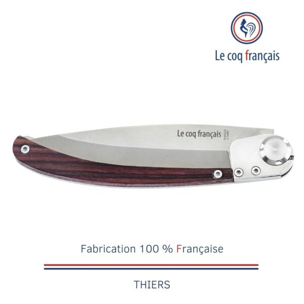 couteau de poche le coq français vercingetorix lame inox
