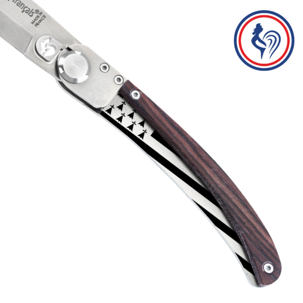 couteau le coq original bretagne et son Étui by le coq français®