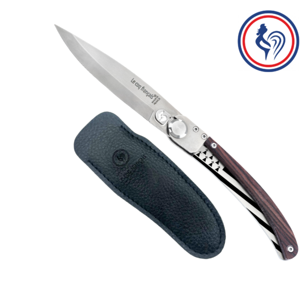 couteau le coq original bretagne et son Étui by le coq français®