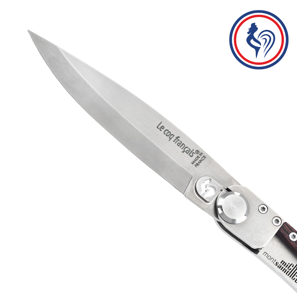 couteau le coq original volcans d'auvergne et son Étui by le coq français®