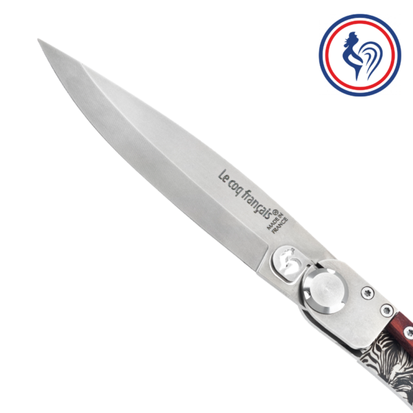couteau le coq original safari et son Étui by le coq français®