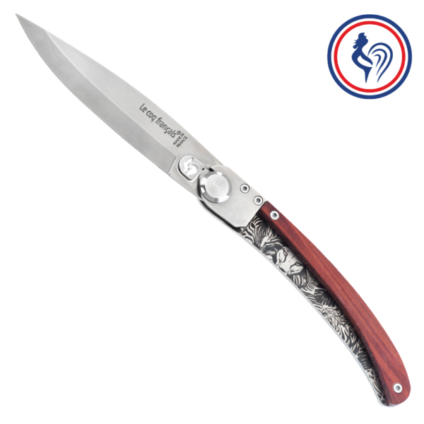 couteau le coq original safari et son Étui by le coq français®