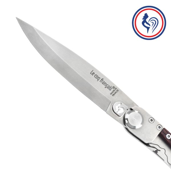 couteau le coq original volcans d'auvergne et son Étui by le coq français®