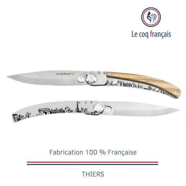 Le Coq Français - Couteau de Thiers modèle Paris