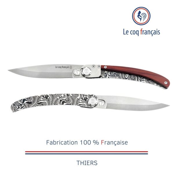 Le Coq Français - Couteau de Thiers modèle Tropical