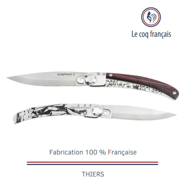 le coq français couteau de thiers vercingetorix