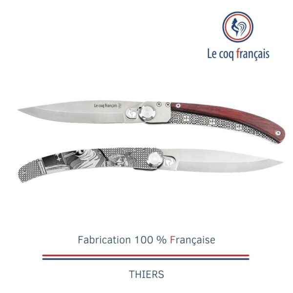 Le Coq Français - Couteau de Thiers modèle Charlemagne