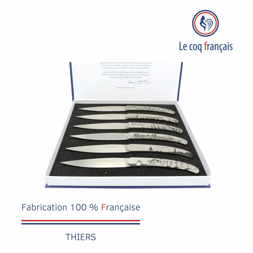 Coffret couteaux de table France