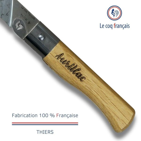 Manche en bois Aurillac le Coq Français x En Vrai
