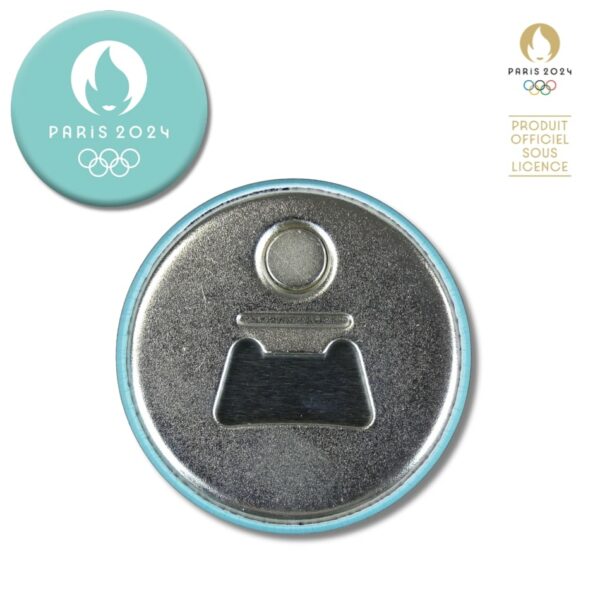 decapsuleur magnet arriere metal paris 24 vert