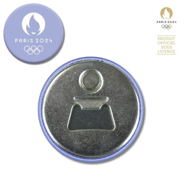 decapsuleur magnet arriere metal paris 24 violet