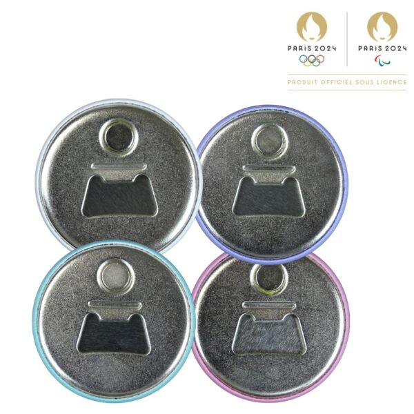decapsuleur magnet arriere metal paris 2024 paralympique