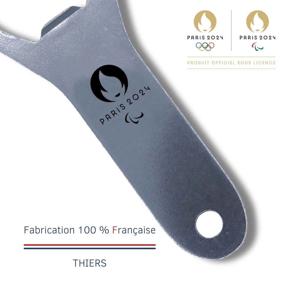 manche percé décapsuleur tout inox paris 2024 paralympique