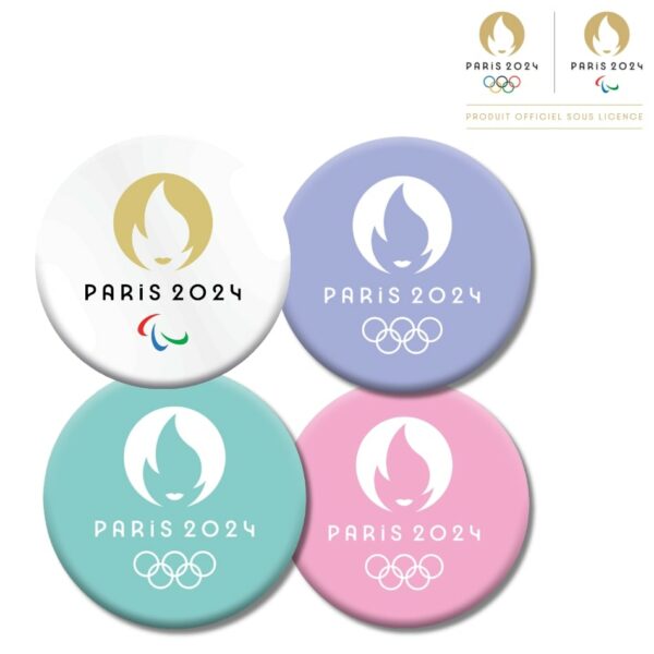 pack 4 décapsuleurs magnet Paris 2024 jeux paralympiques