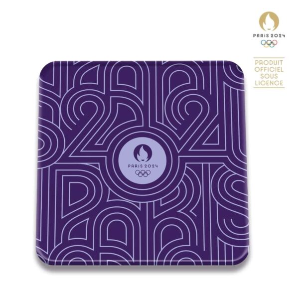 sous-verre paris 2024 violet