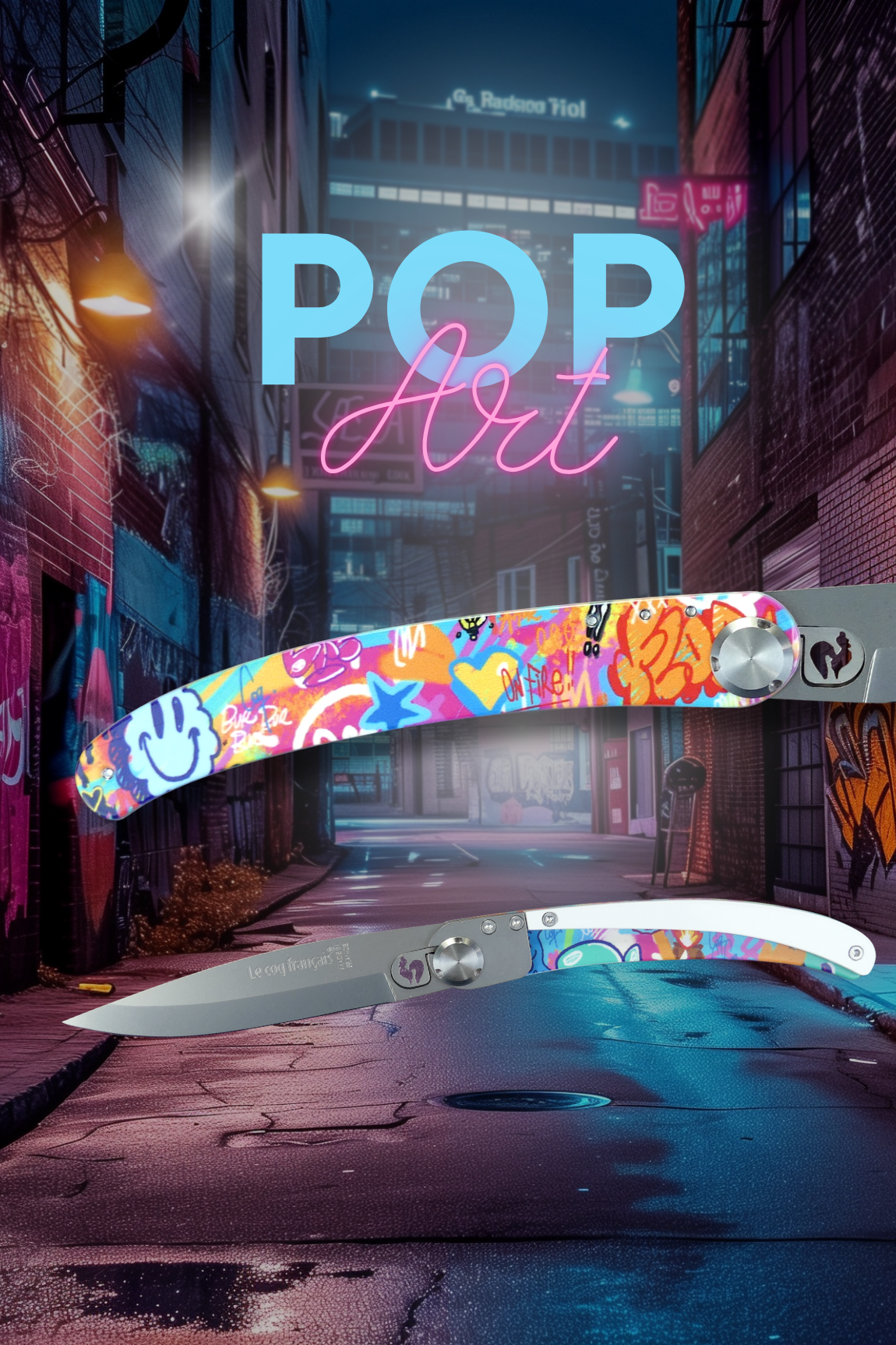 Le coq français X Pop Art