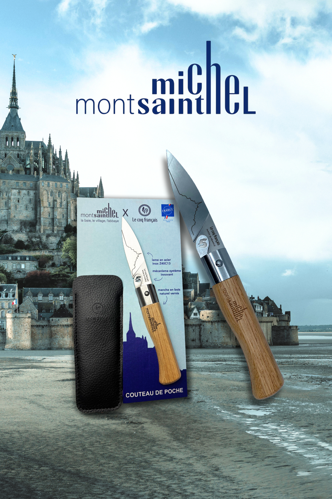 Le coq français X Mont-Saint-Michel