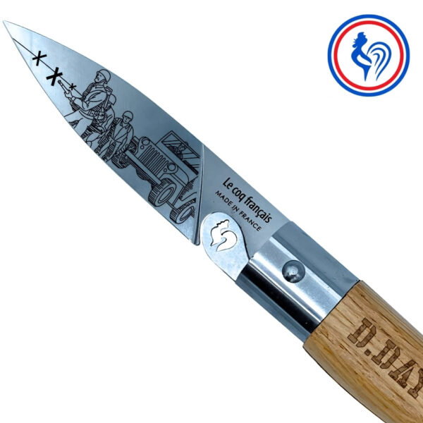 couteau d day et son Étui by le coq français®