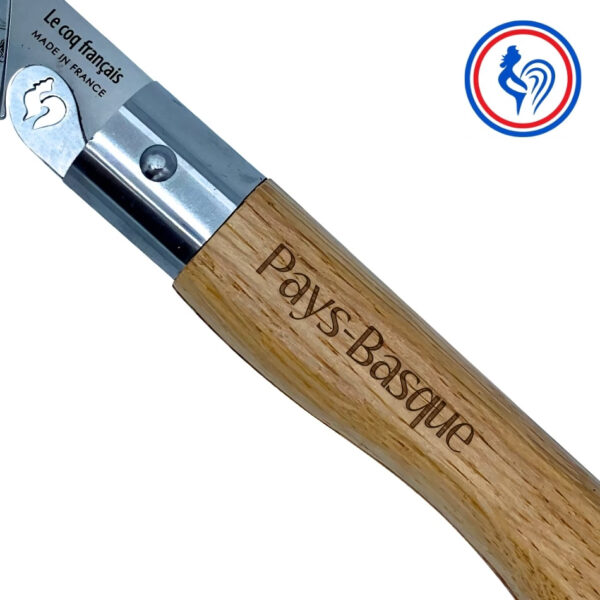 couteau le basque et son Étui by le coq français®