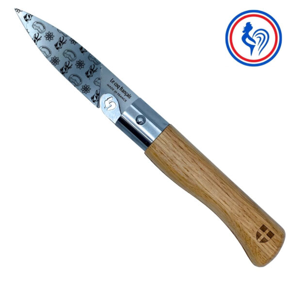 couteau le savoyard et son Étui by le coq français®