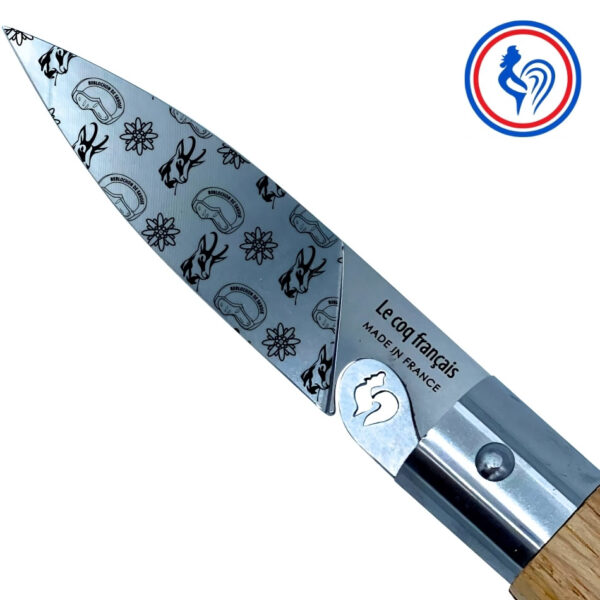 couteau le savoyard et son Étui by le coq français®