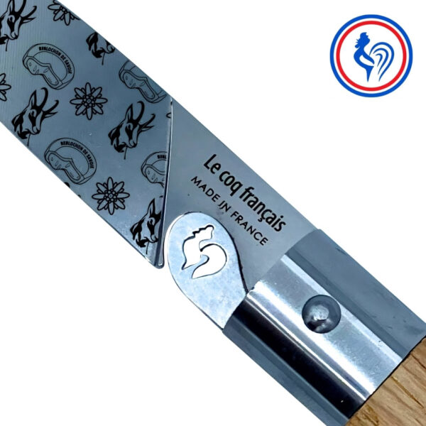 couteau le savoyard et son Étui by le coq français®