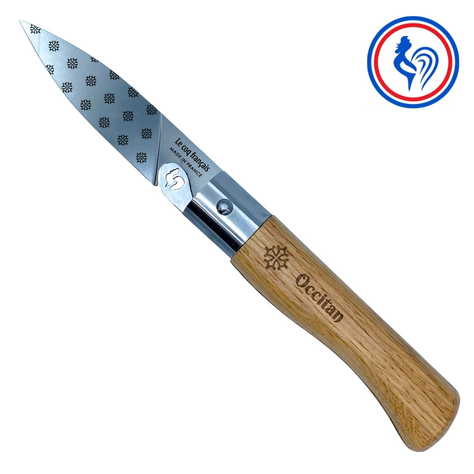 couteau l'occitan et son Étui by le coq français®