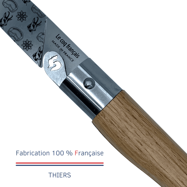 couteau-manche-personnalis-Savoyard-le-coq-francais 3