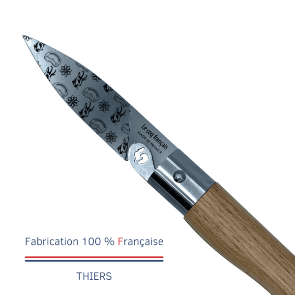 le-coq-francais-couteau-de-poche-gravure-laser-Savoyard 4