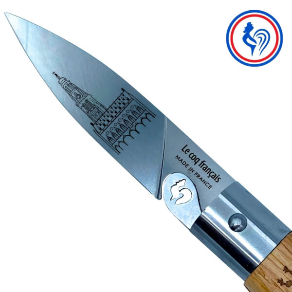couteau le ch'ti et son etui by le coq français®