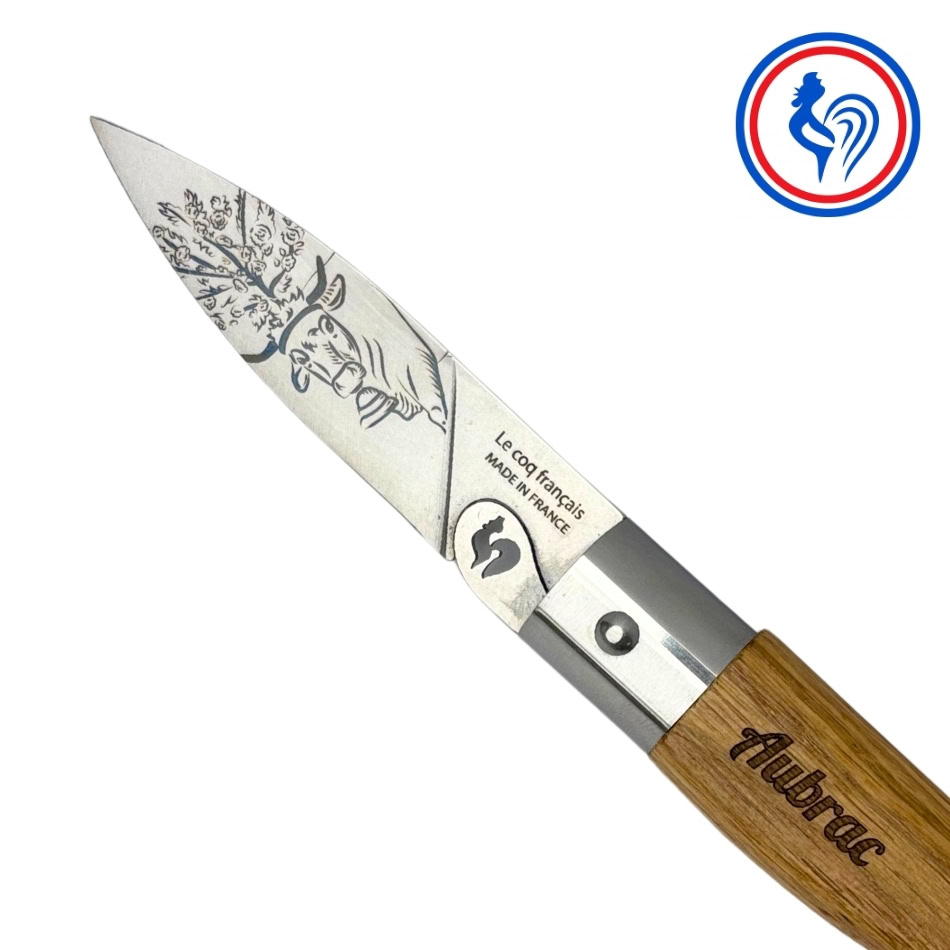 couteau l'aubrac et son Étui by le coq français®
