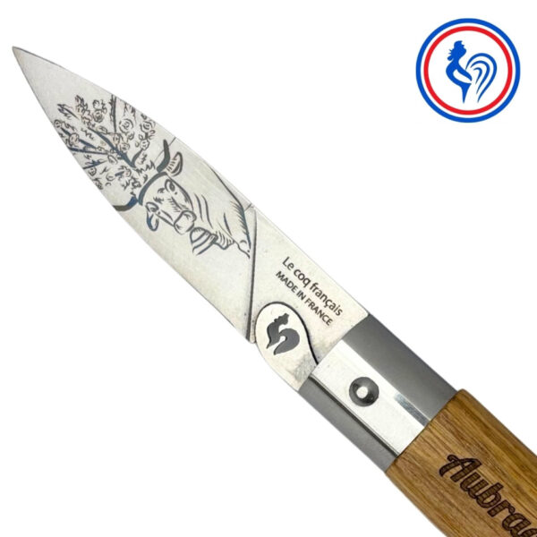 couteau l'aubrac et son Étui by le coq français®