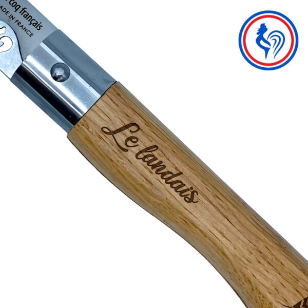 couteau le landais et son etui by le coq français®