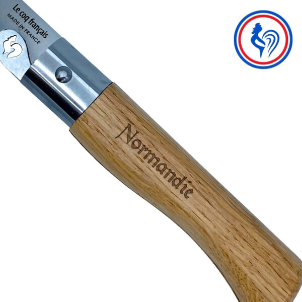 couteau le normand et son etui by le coq français®