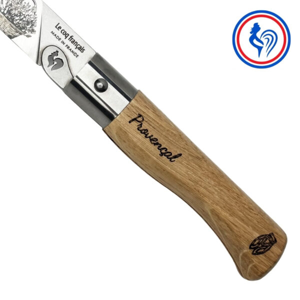 couteau le provençal et son etui by le coq français®