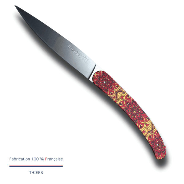 Coffret 6 couteaux de table sublimation – Orient - Couteau rosace