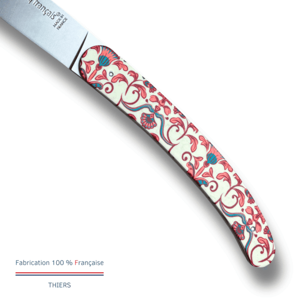 Coffret 6 couteaux de table sublimation – Orient - Couteau floral