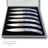 Coffret 6 couteaux de table sublimation – Asie