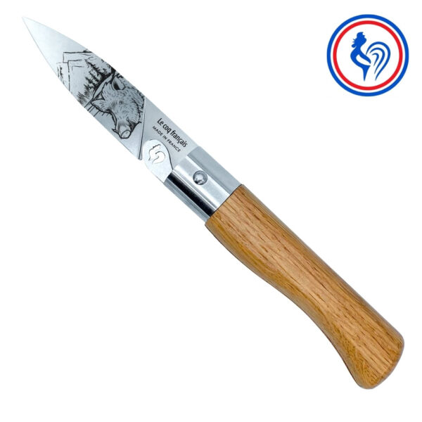 couteau sanglier et son etui by le coq français®
