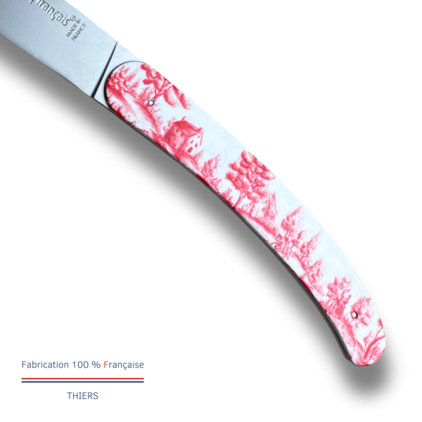 toile de jouy - rouge