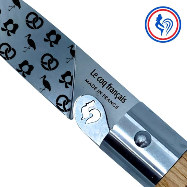 couteau l'alsacien et son Étui by le coq français®