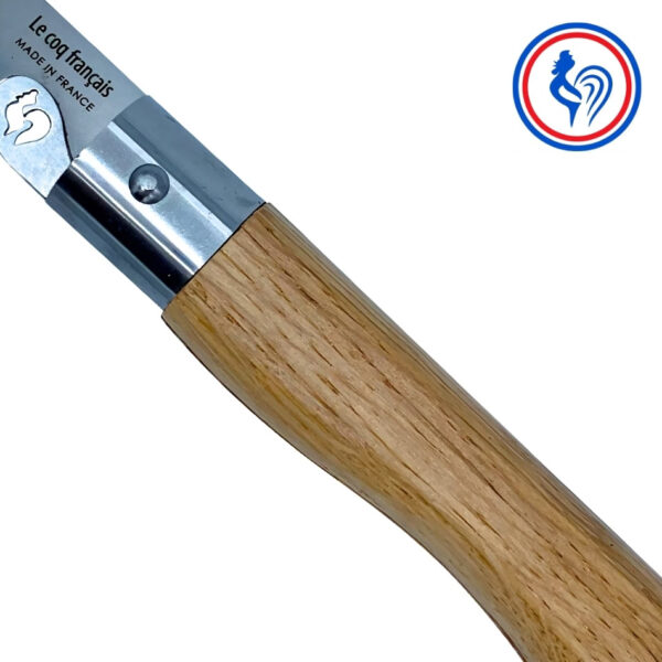 couteau l'authentique montagne hiver et son Étui by le coq français®