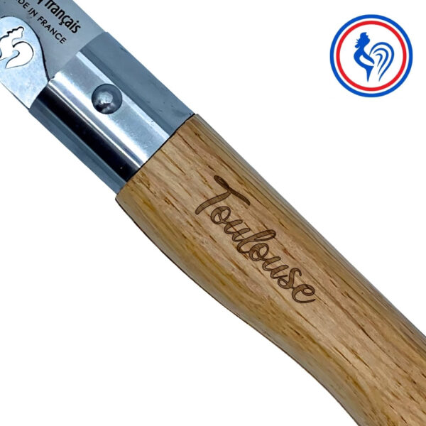 couteau l'authentique toulouse et son Étui by le coq français®
